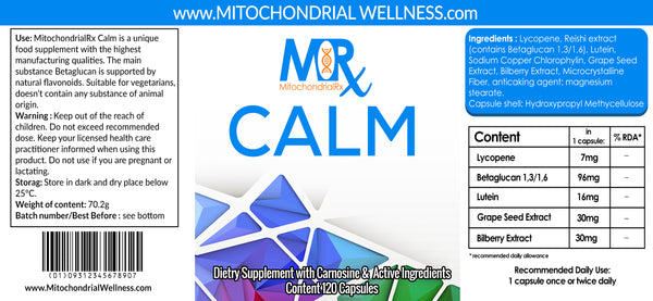 Mitochondrial Rx Calm