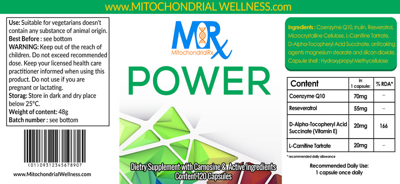 Mitochondrial RX - 2 Month Supply